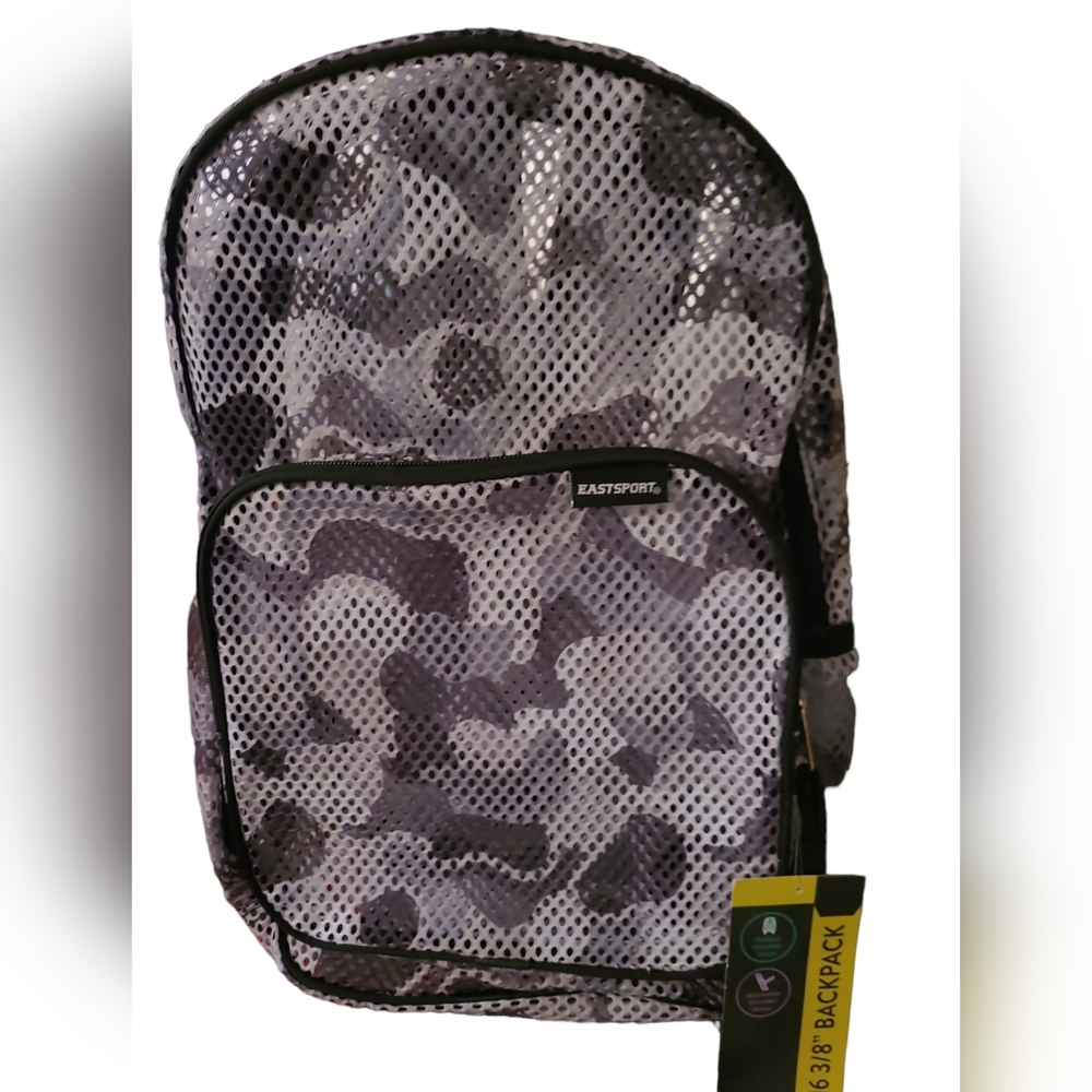 Eastsport Backpack Black Camo Print